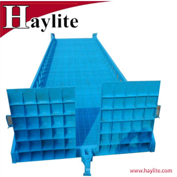 Heavy duty container forklift loading unloading deck ramp